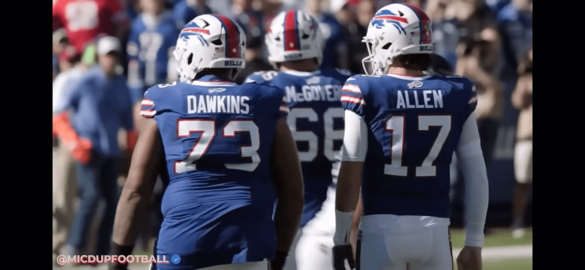 [Highlight] Jeffrey Simmons bumps into Josh Allen after the whistle, who immediately turns to the official to complain