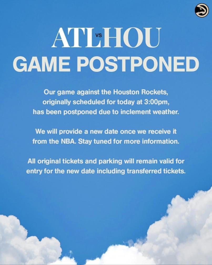 Game Postponed
