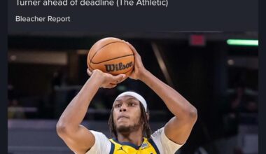 Mandatory Myles Turner Contract Year Article