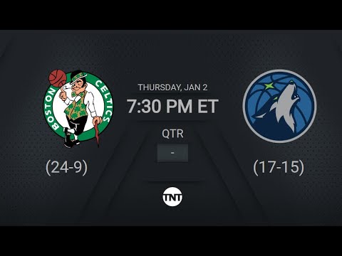 Boston Celtics @ Minnesota Timberwolves Live Scoreboard