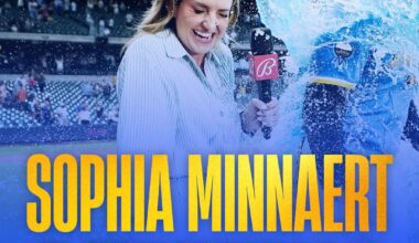 Sophia Minnaert - 2024 Wisconsin Sportscaster of the year.