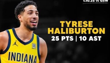 Haliburton Highlights vs. Warriors