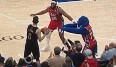 Not why we lost, but who has ever seen a Mascot do this?