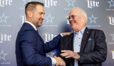 Stephen Jones on coordinator hires, OC search, alignment in Cowboys organization