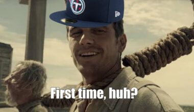 Titans fans watching the Lions QB sell in the divisional round as the one seed