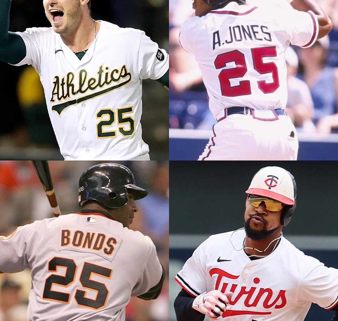 2025 is upon us! Take a look at some great players who have repped No. 25.