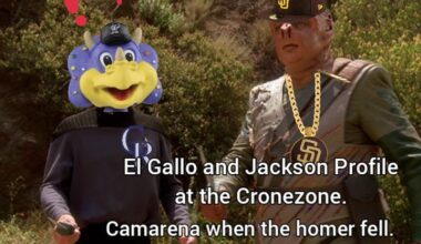 2025 Prediction: the Friar Faithful's annual attempt to enlist the Rocks in the fight against the Dodgers fails again.