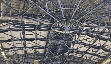 Last night was my first game with the new roof 🤩🤩🤩 this is how we win