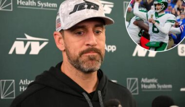 Aaron Rodgers facing reality career could be over after Jets season finale