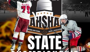 Arizona High School Hockey State Championships 2/1 at Mullett 6pm