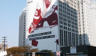 I miss the days of the Yzerman mural in Detroit