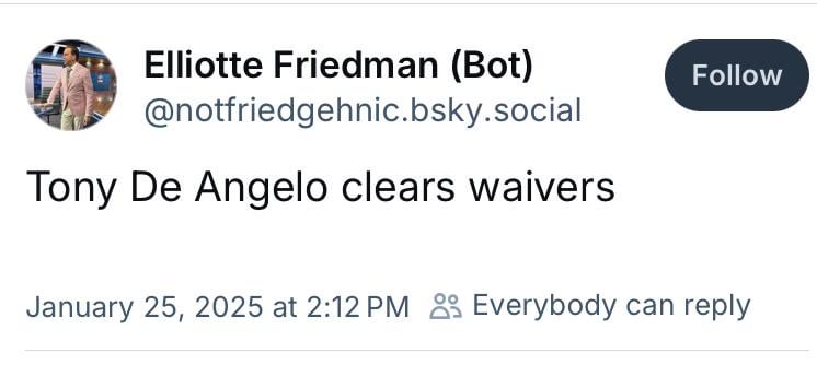 [Friedman] Tony DeAngelo clears waivers (and is officially a member of the New York Islanders)
