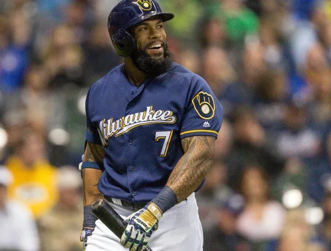 Whenever I can’t sleep at night I like to think about Eric Thames in April of 2017