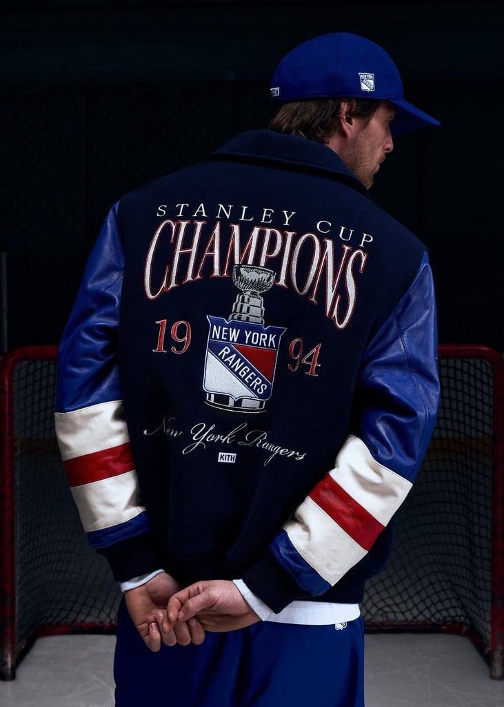 Kith for the New York Rangers Lookbook up now
