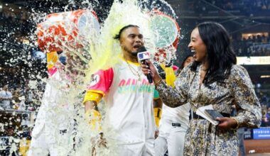 [Acee] Some news is due Thursday. That is the deadline for teams and arb eligible players to reach an agreement  or face an arbitration hearing. The Padres have not had a player go to arbitration in A.J. Preller’s 10 years in charge of baseball operations. This year could be different.