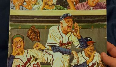 Braves Scorecard 1954