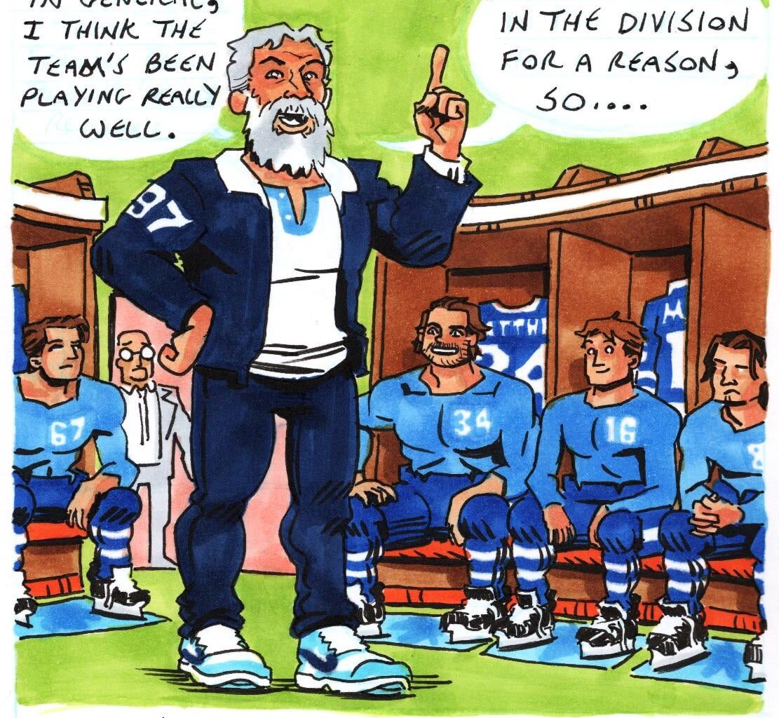 Game #44. Vancouver 3 V Toronto 0