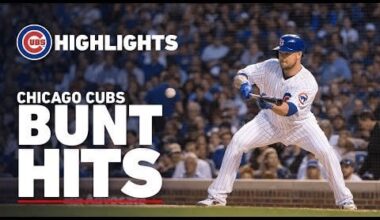 A Compilation of Cubs Bunt Hits (and Fielder's Choices)