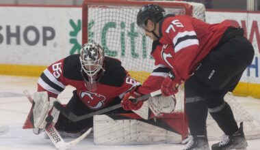 New Jersey Devils Reassign Isaac Poulter, Set to Recall Nico Daws - The Playoffs