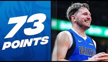 1 Year ago today- Luka dropped 73/10/7 on 91% TS