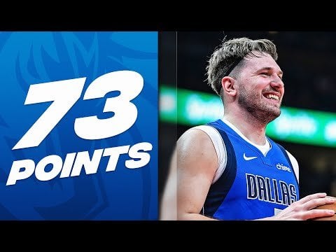1 Year ago today- Luka dropped 73/10/7 on 91% TS