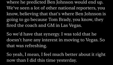 Transcription of Hays and Frangie’s convo yesterday about Ben Johnson sources