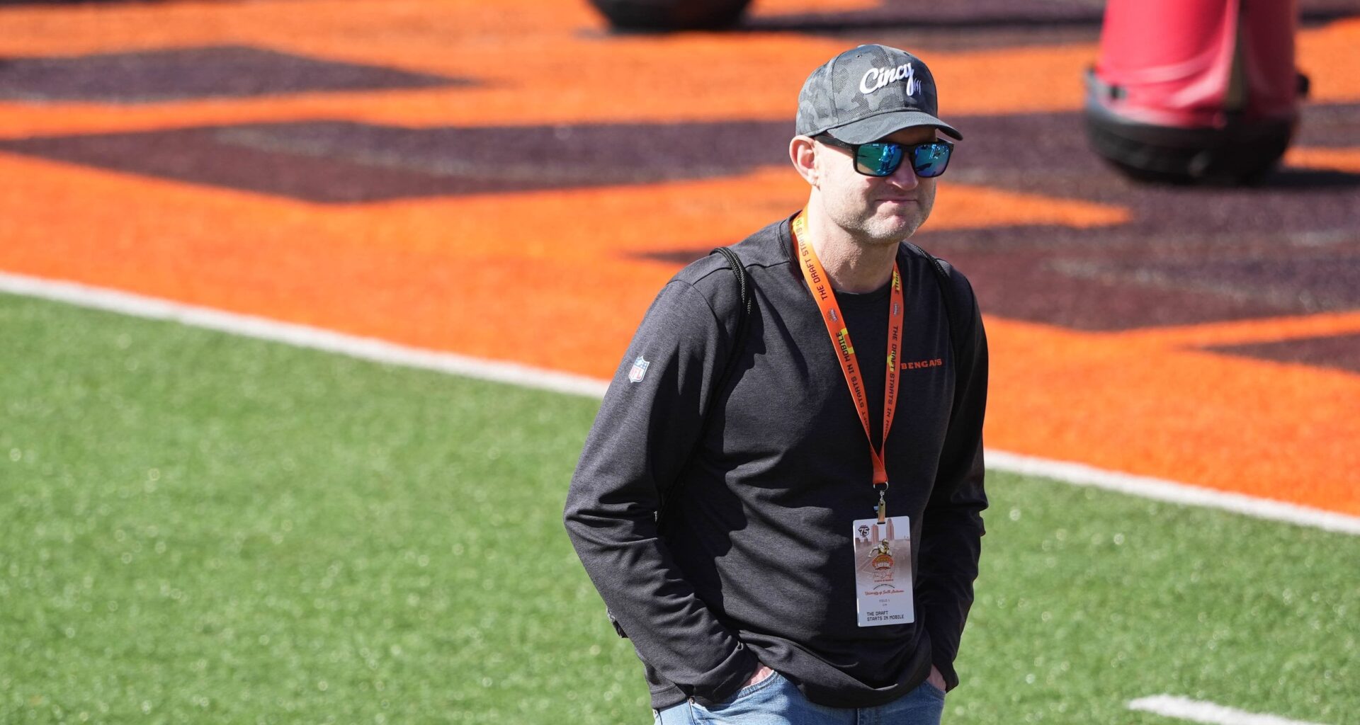 Bengals' Duke Tobin on what Jermaine Burton has done to deserve a roster spot next season: "He's done nothing, and he's going to have to start doing something quickly."