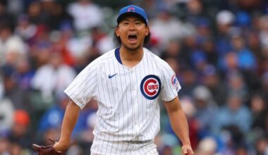 One year ago today, everyone's favorite pitcher signed a four year, $53 million contract with our Chicago Cubs! Congrats to Shōta on a great first year in the States!