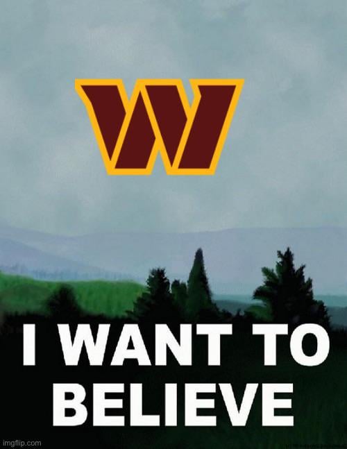 I want to believe