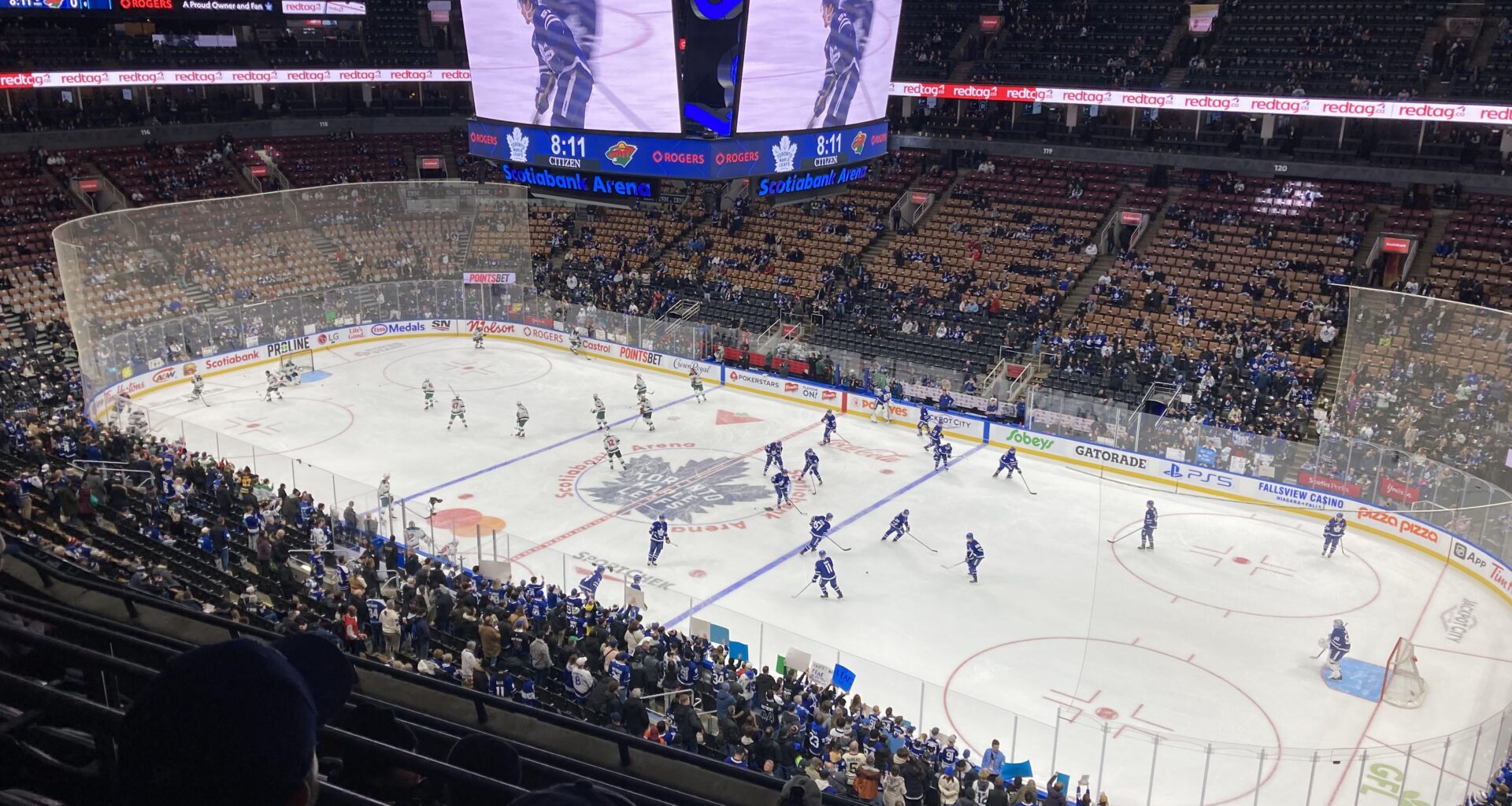 Checking in from enemy territory. LETS GO WILD!!!