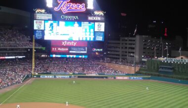 Game I went to in 2013, Tigers against Royals. Final score was 2-1 Royals victory but Tigers having a 71-50 record. 2013 was supposed to be that year