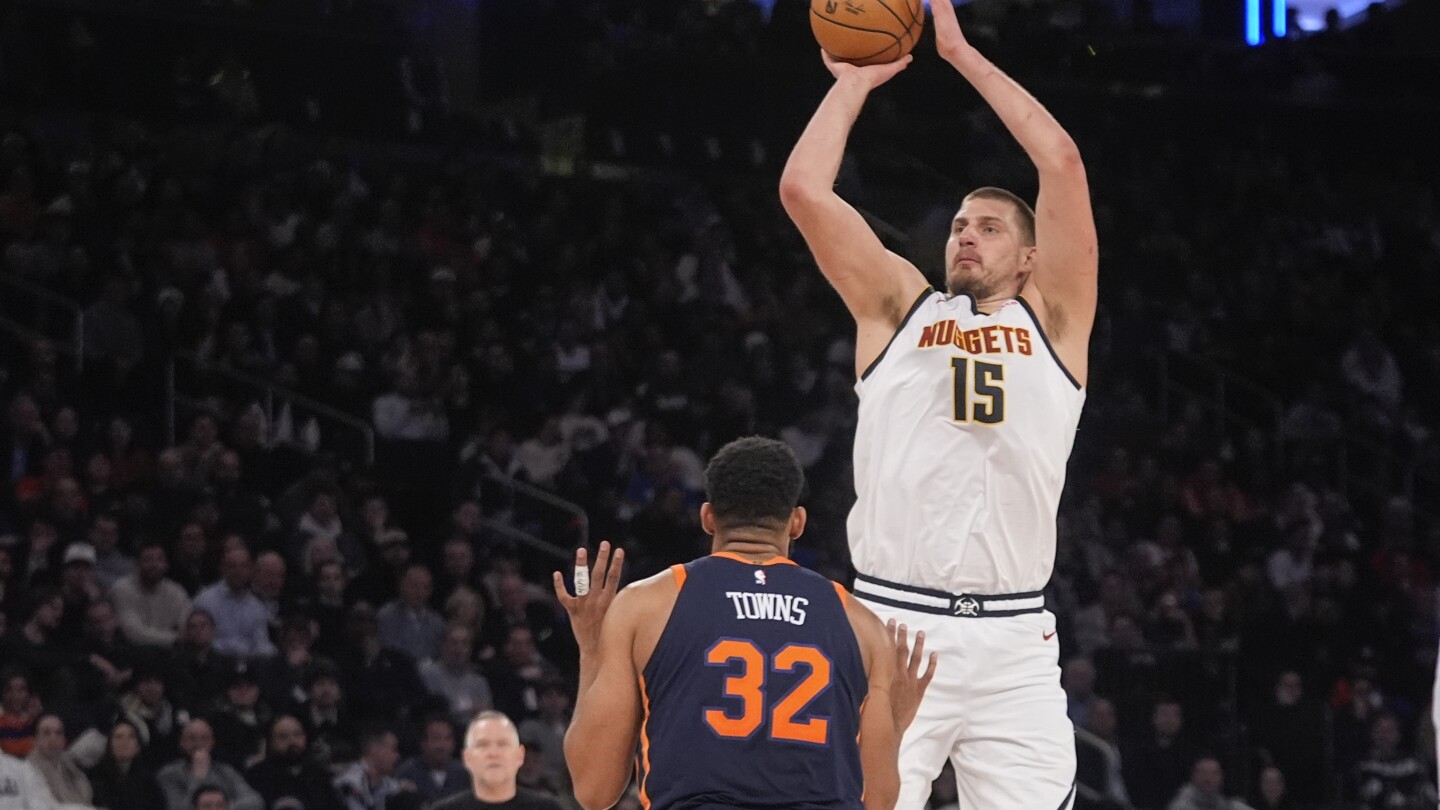 Nikola Jokic says the surging New York Knicks are a 'top-5 candidate' to win the NBA title