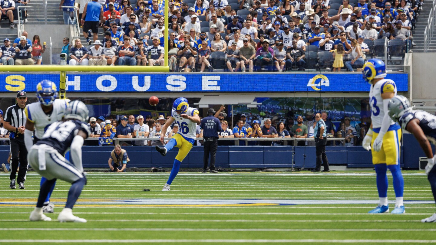 NFL says new kickoff rule worked as intended with more returns, fewer injuries