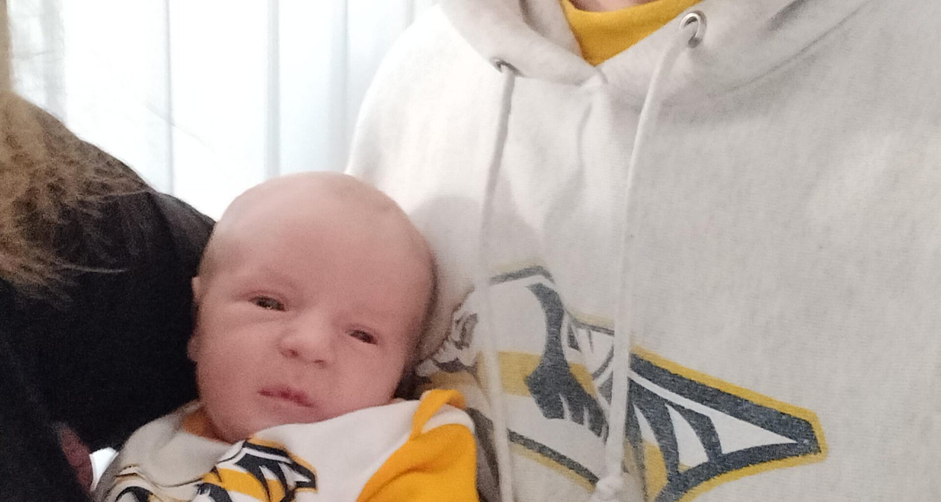 Ready to cheer on the boys for the first time together!