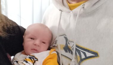 Ready to cheer on the boys for the first time together!