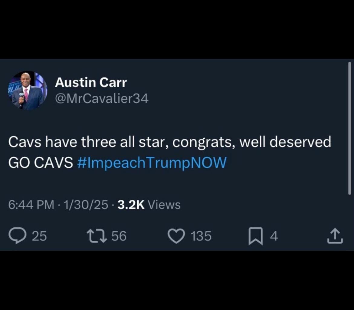 Austin Carr is taking no prisoners