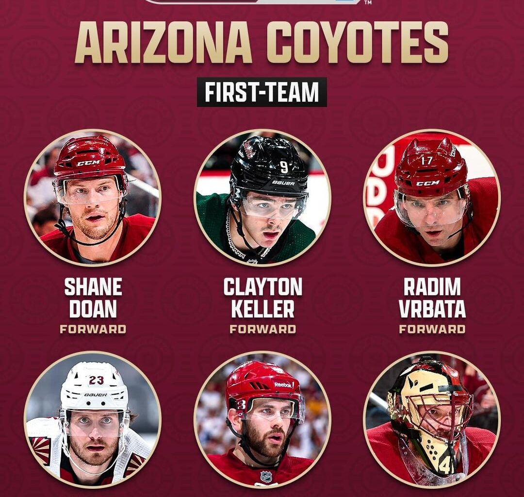 The NHL has posted the Arizona Coyotes Quarter Century Team
