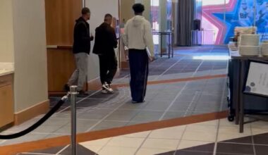 Shedeur Sanders after meeting with the #Titans brass. He made a good impression on them. They really like his personality, feel he’s very mature. Deion hit him on FaceTime during the meeting.