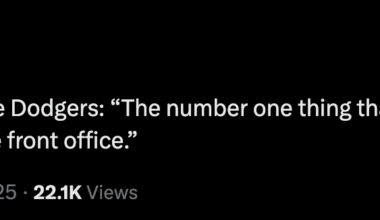 [Shaikin] Roki Sasaki on the Dodgers: “The number one thing that stood out was the stability of the front office.”