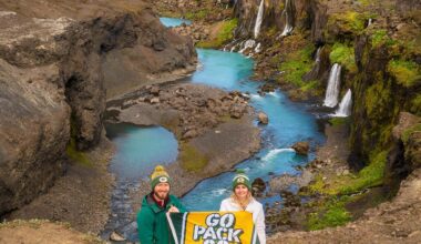 The Green and Gold in Iceland!