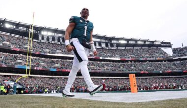 Jalen Hurts is calm on football’s biggest stage, but getting there hasn’t been easy