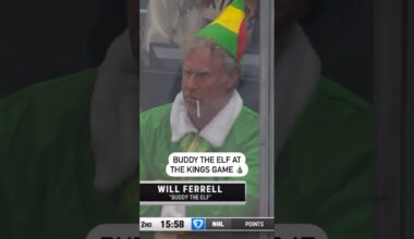Buddy The Elf Is Going Through It At The Kings Game 🎄