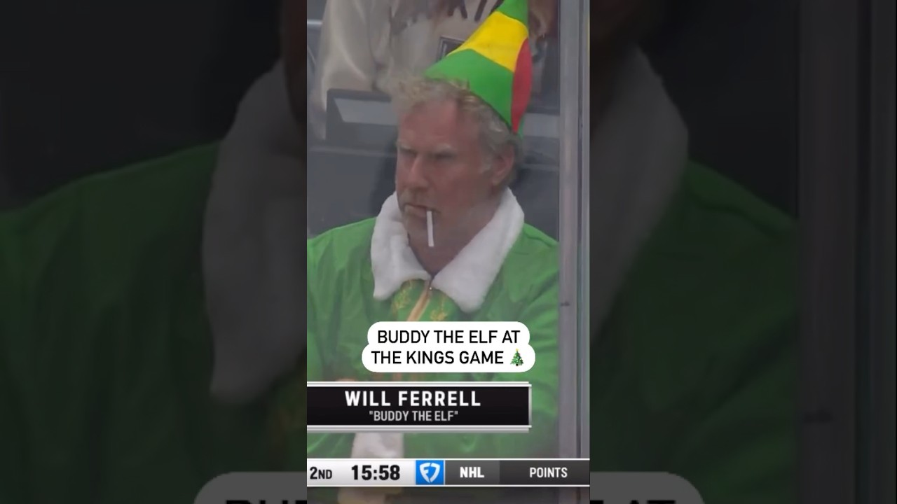 Buddy The Elf Is Going Through It At The Kings Game 🎄