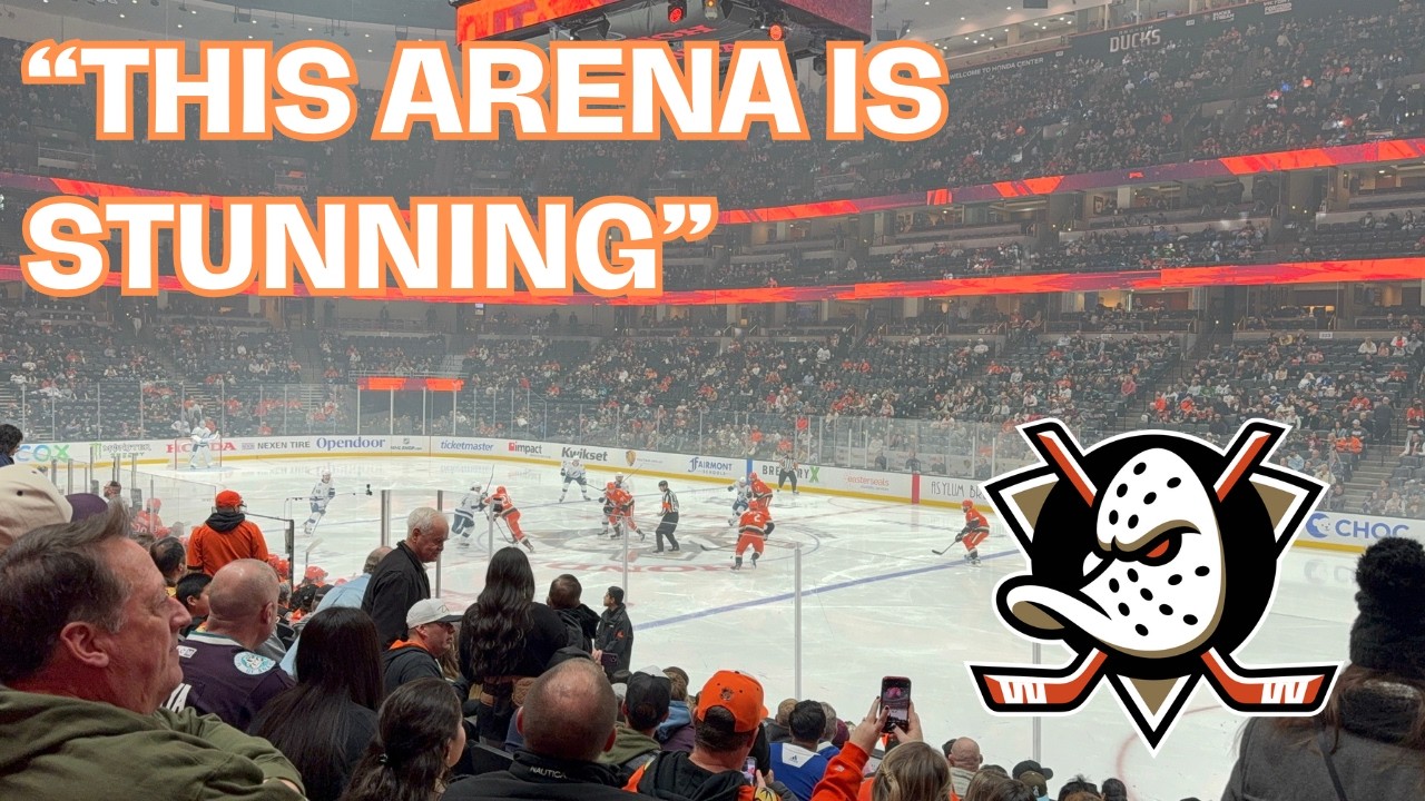 We Flew To Anaheim To Go to Our First Ducks Game | Four in Four Episode 4