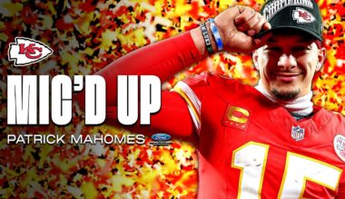 Patrick Mahomes Was Mic'd Up in Chiefs AFC Championship Win