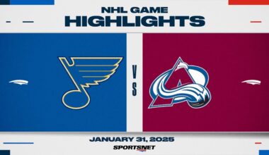 NHL Highlights | Blues vs. Avalanche - January 31, 2025
