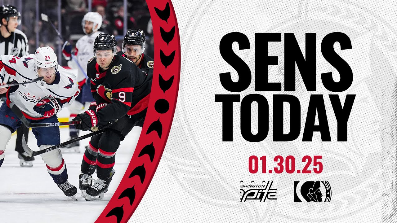 Sens Today: Senators Set to Host Capitals
