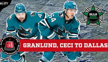 EMERGENCY POD: Dallas Stars acquire Granlund, Ceci from San Jose Sharks
