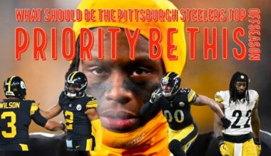 WHAT SHOULD THE TOP PRIORITY BE FOR THE PITTSBURGH STEELERS  THIS OFFSEASON? #football #NFL
