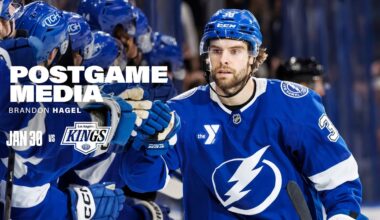 Brandon Hagel | Postgame vs. Los Angeles Kings